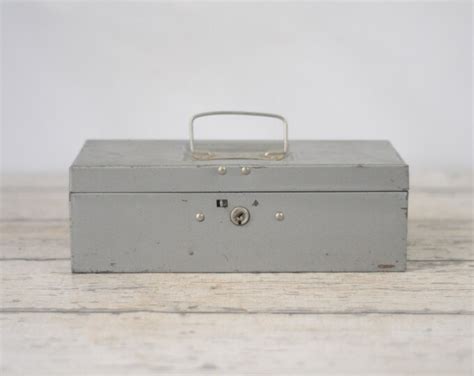 metal latching work box made in germany|Vintage . Unimart Lock Box Made In West Germany Cash Box.